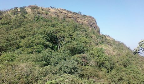 Asherigad Fort Trek as seen from the base village